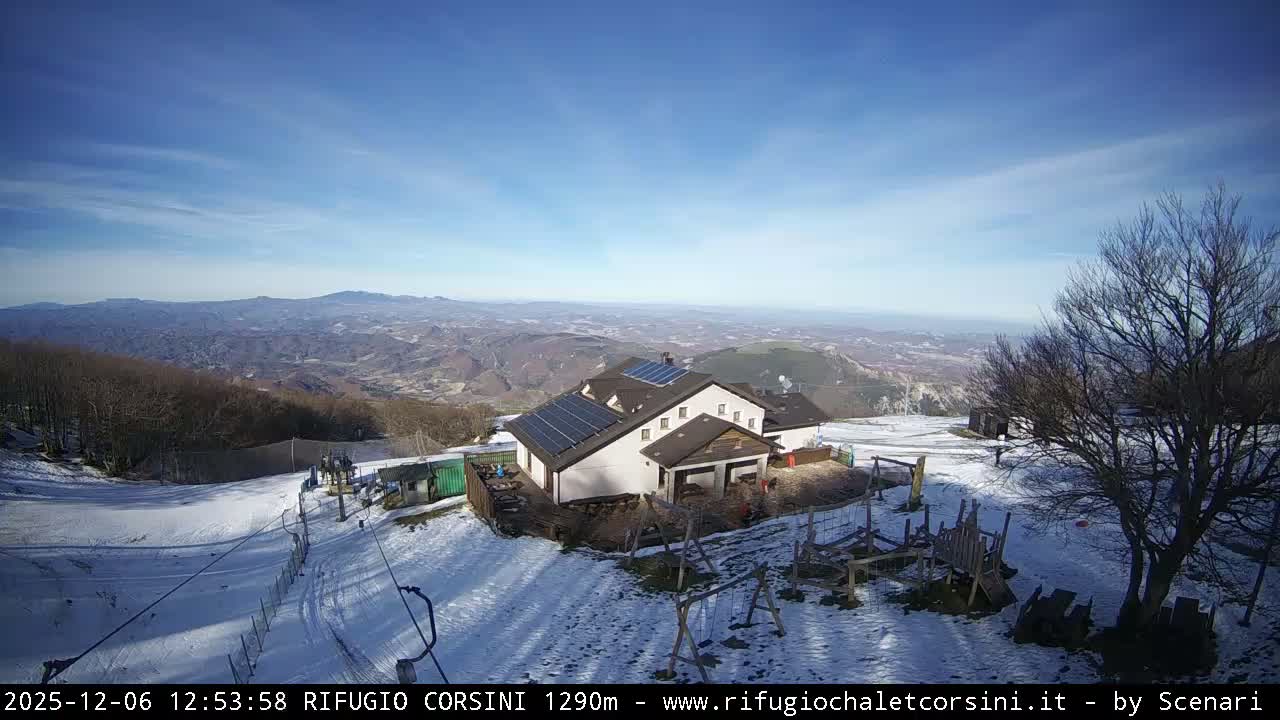 Monte Nerone Mount Panaromic Live Cam - Pesaro & Urbino, Marche, Italy
