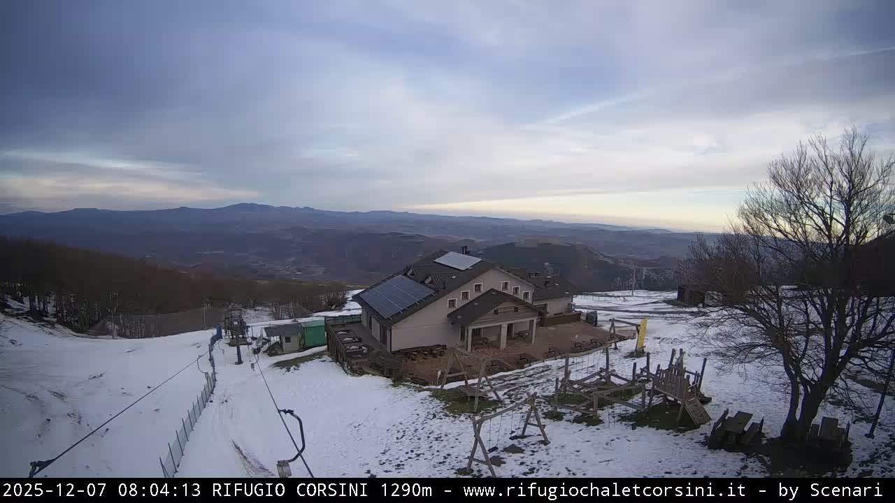 Monte Nerone Mount Panaromic Live Cam - Pesaro & Urbino, Marche, Italy