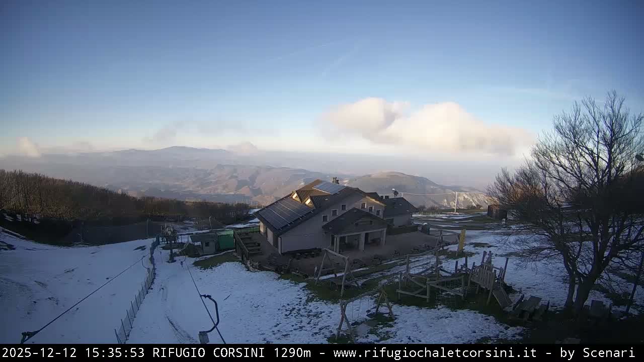 Monte Nerone Mount Panaromic Live Cam - Pesaro & Urbino, Marche, Italy