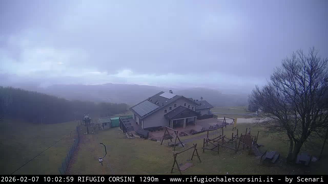 Monte Nerone Mount Panaromic Live Cam - Pesaro & Urbino, Marche, Italy