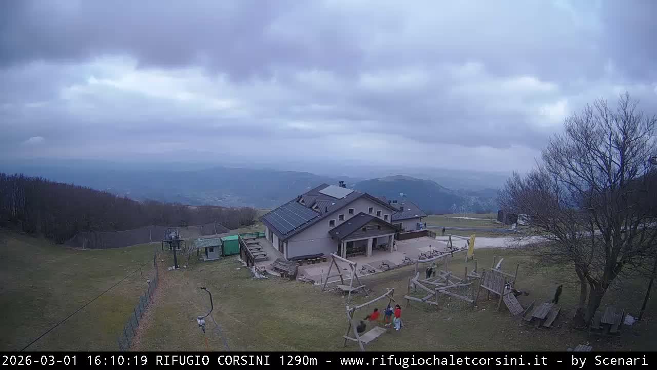 Monte Nerone Mount Panaromic Live Cam - Pesaro & Urbino, Marche, Italy