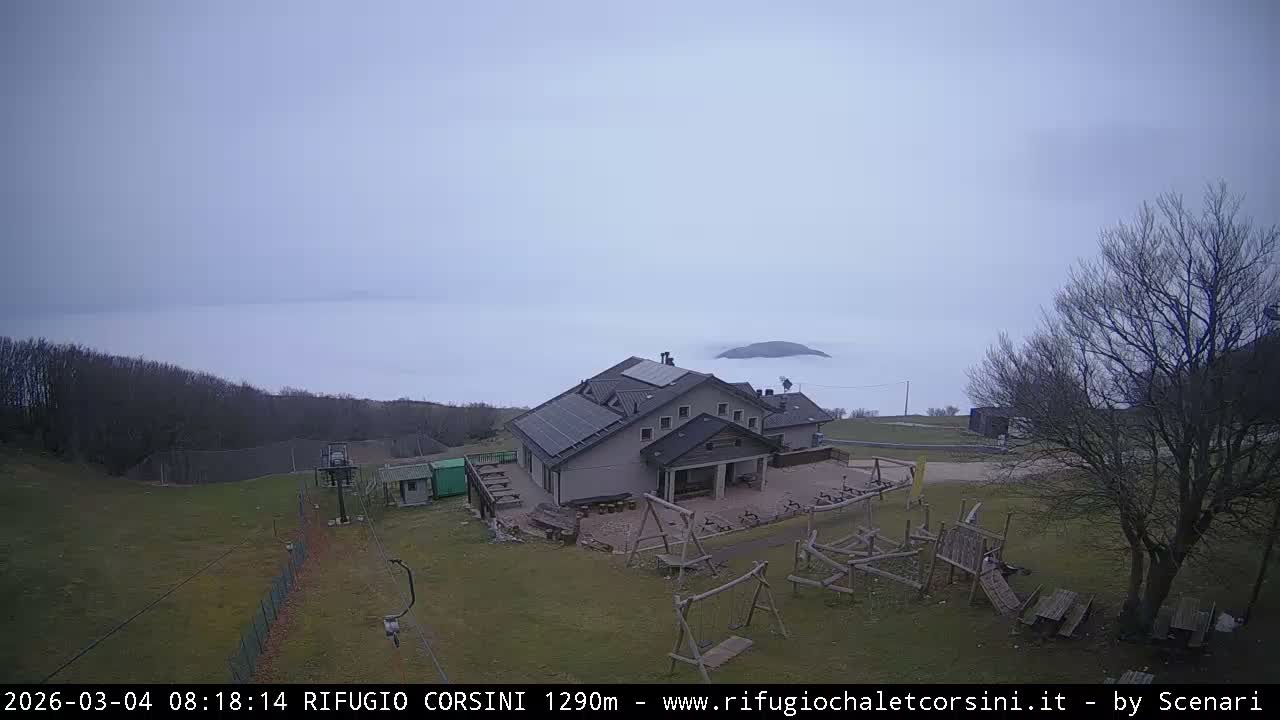 Monte Nerone Mount Panaromic Live Cam - Pesaro & Urbino, Marche, Italy