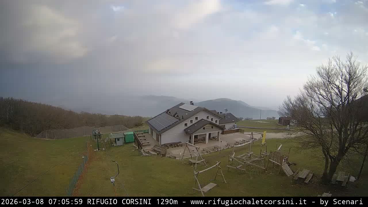 Monte Nerone Mount Panaromic Live Cam - Pesaro & Urbino, Marche, Italy