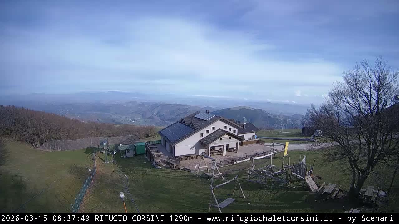 Monte Nerone Mount Panaromic Live Cam - Pesaro & Urbino, Marche, Italy