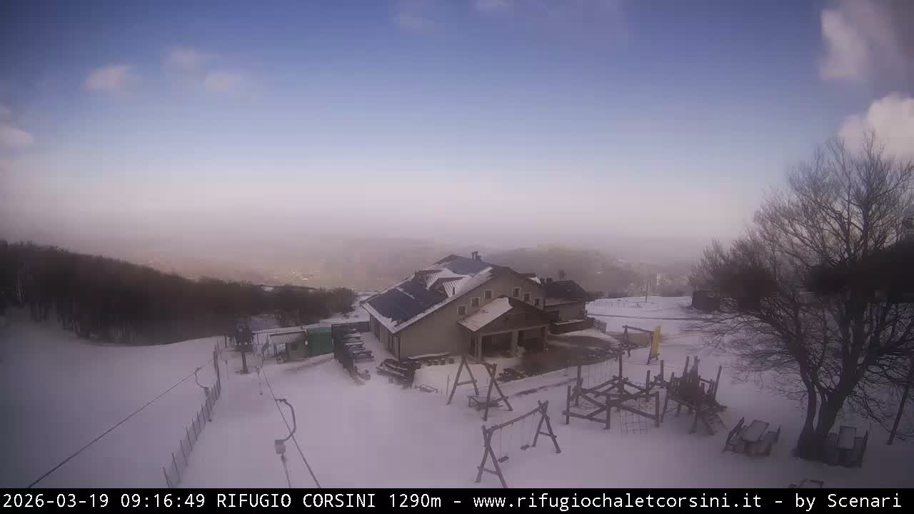 Monte Nerone Mount Panaromic Live Cam - Pesaro & Urbino, Marche, Italy
