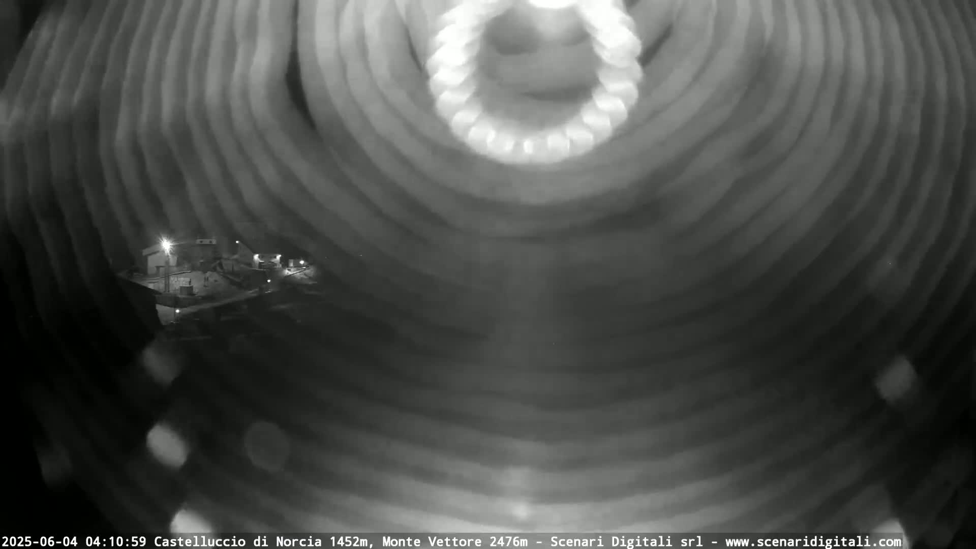 Castelluccio City di Norcia & Monte Vettoretto Mount Panaromic Live Cam - Perugia, Umbria, Italy