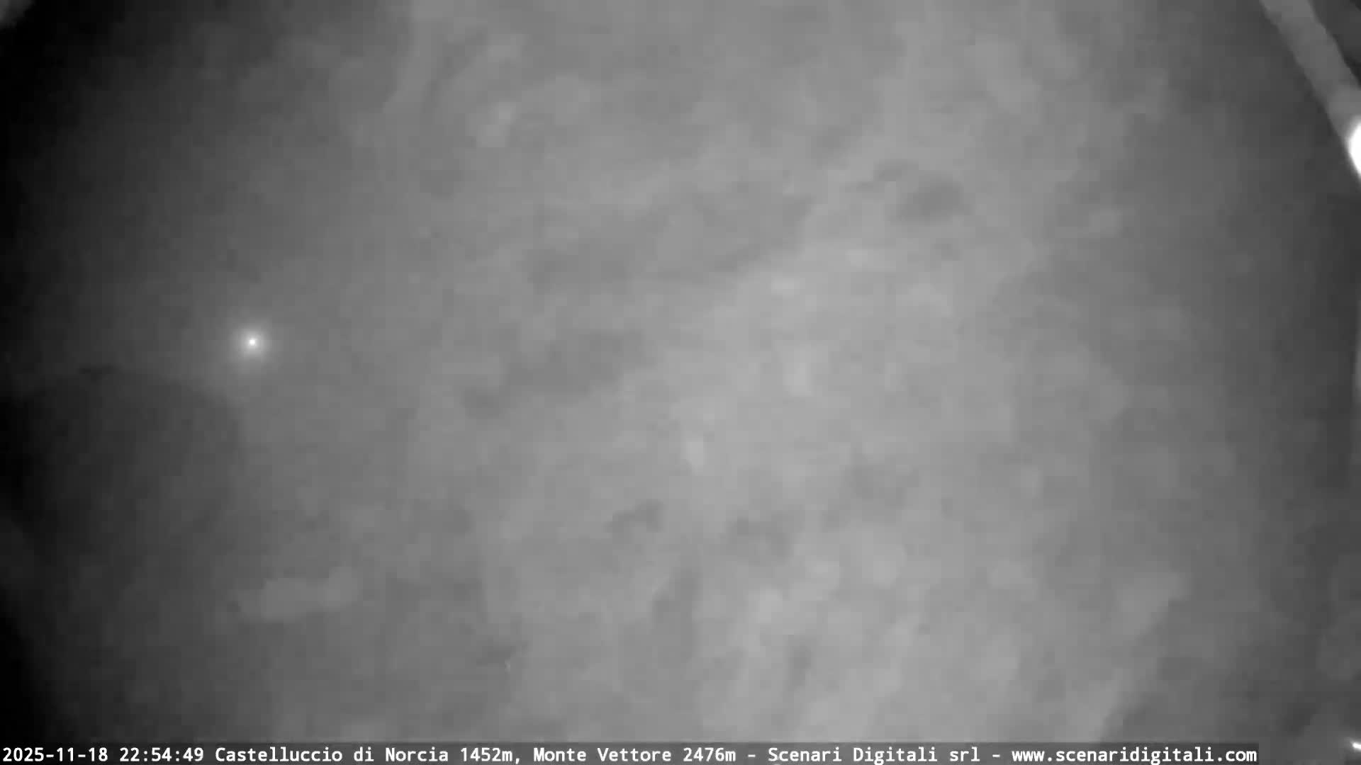 Castelluccio City di Norcia & Monte Vettoretto Mount Panaromic Live Cam - Perugia, Umbria, Italy