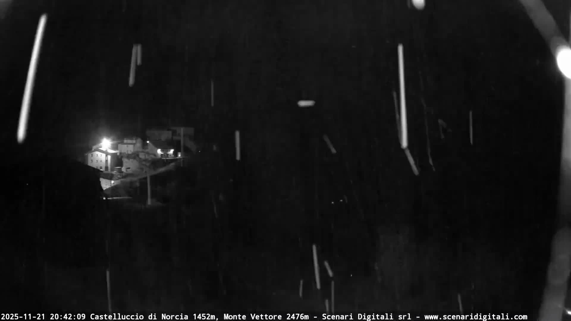 Castelluccio City di Norcia & Monte Vettoretto Mount Panaromic Live Cam - Perugia, Umbria, Italy