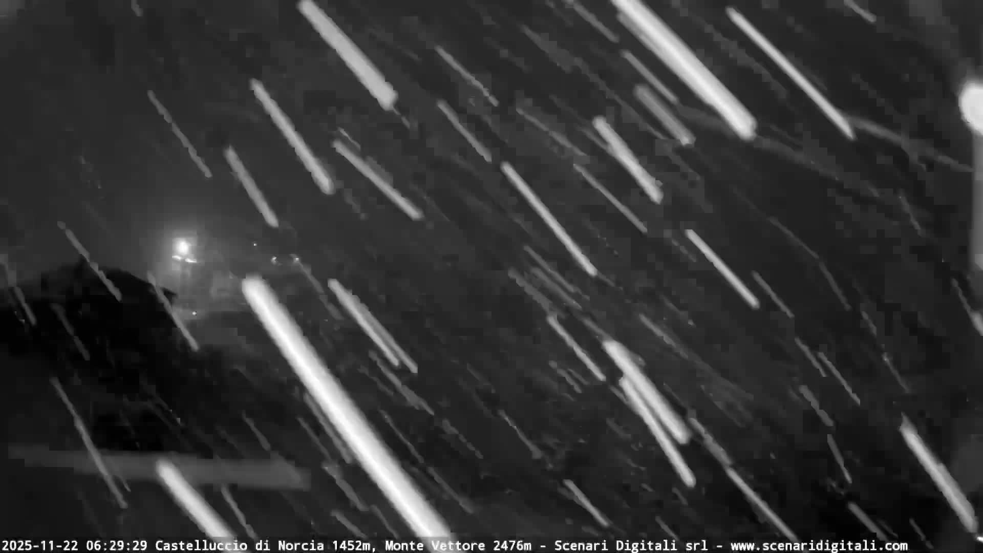 Castelluccio City di Norcia & Monte Vettoretto Mount Panaromic Live Cam - Perugia, Umbria, Italy