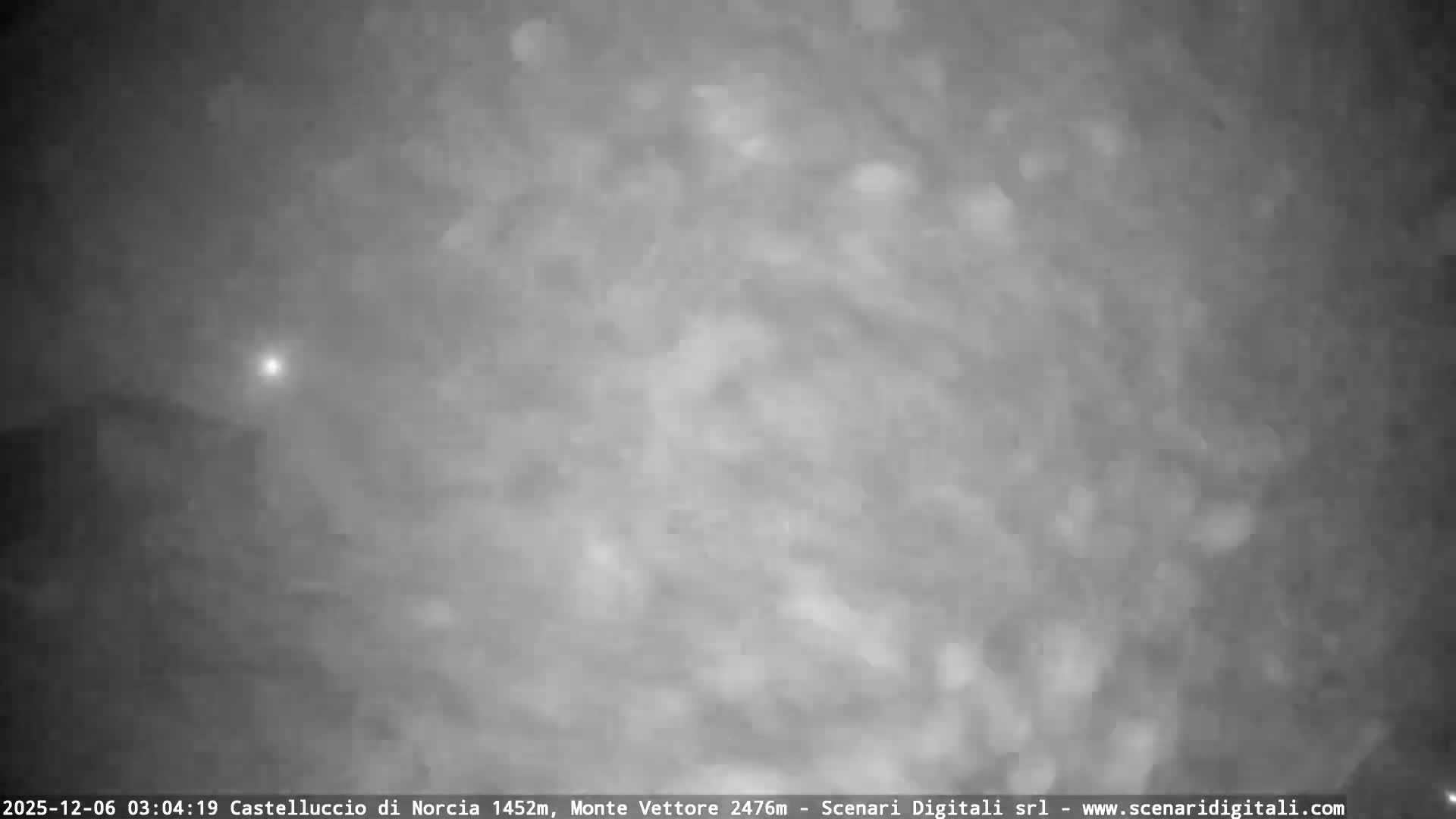 Castelluccio City di Norcia & Monte Vettoretto Mount Panaromic Live Cam - Perugia, Umbria, Italy