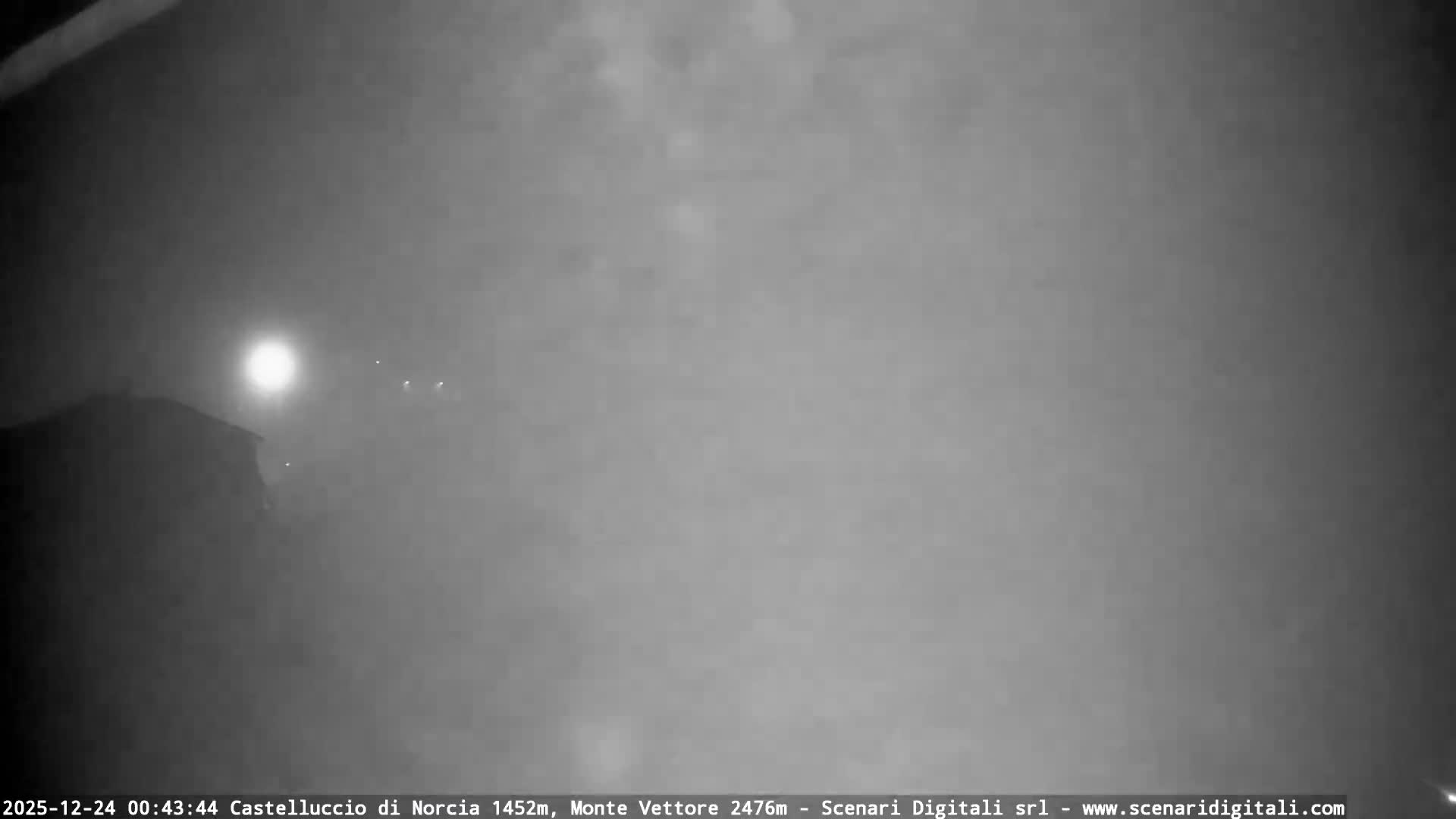 Castelluccio City di Norcia & Monte Vettoretto Mount Panaromic Live Cam - Perugia, Umbria, Italy