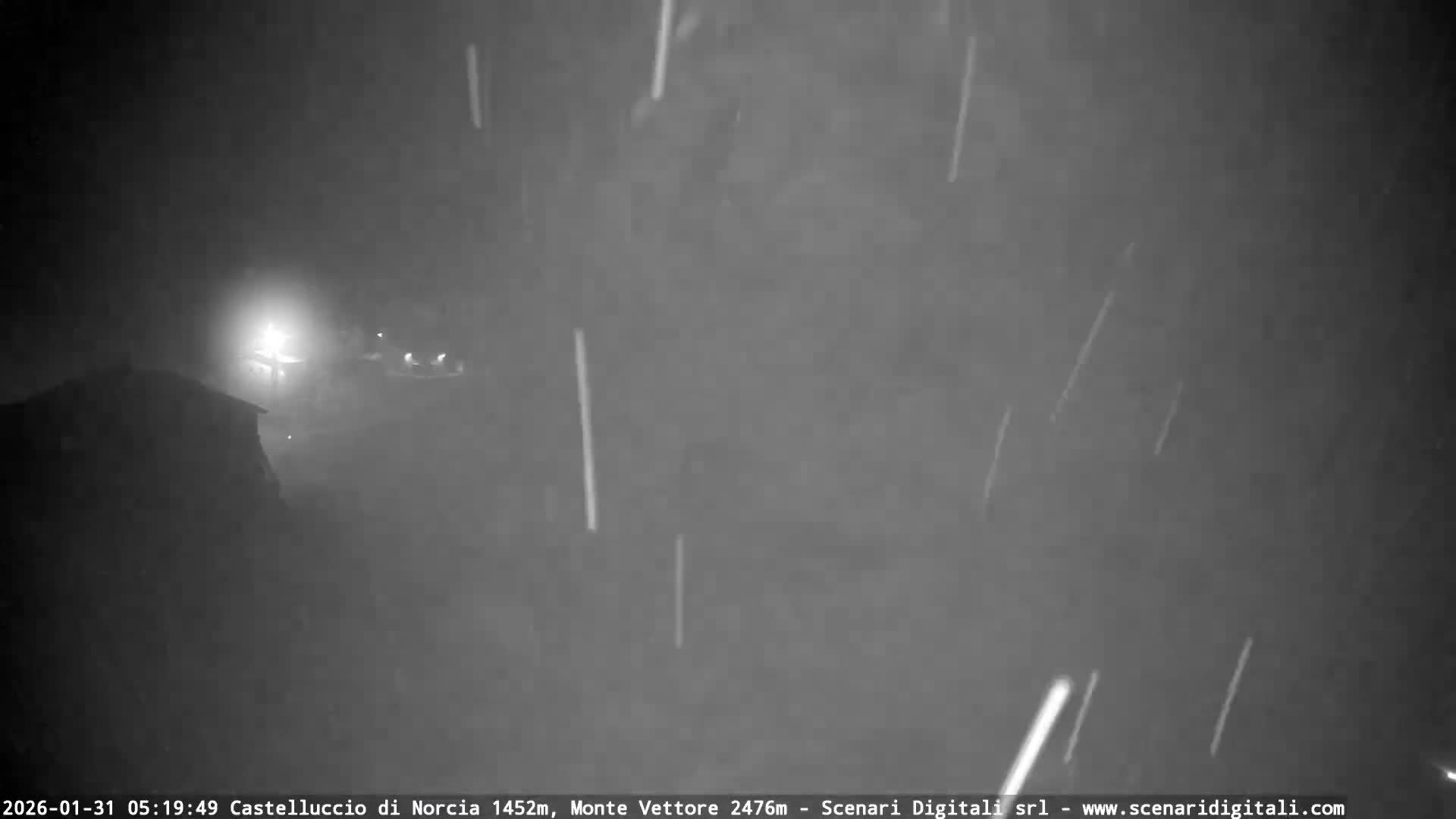 Castelluccio City di Norcia & Monte Vettoretto Mount Panaromic Live Cam - Perugia, Umbria, Italy