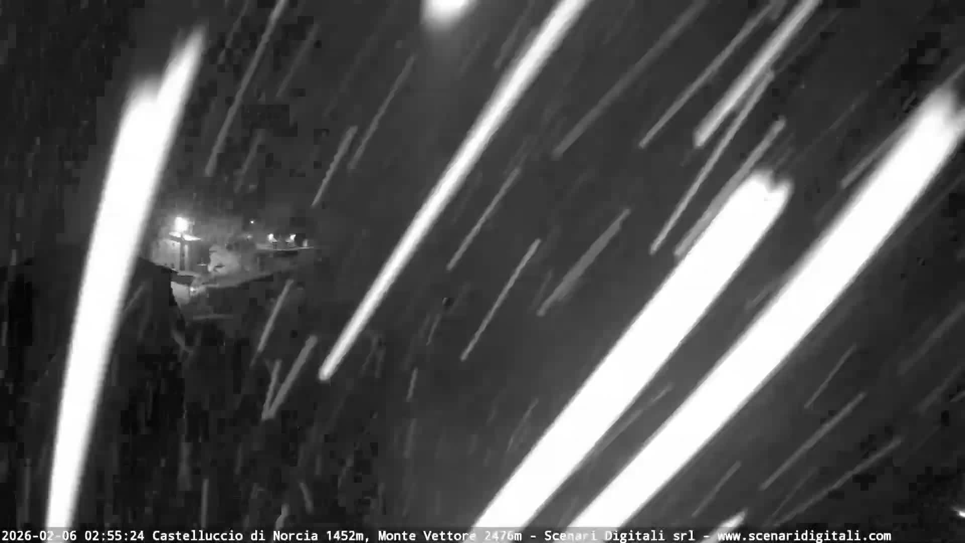 Castelluccio City di Norcia & Monte Vettoretto Mount Panaromic Live Cam - Perugia, Umbria, Italy