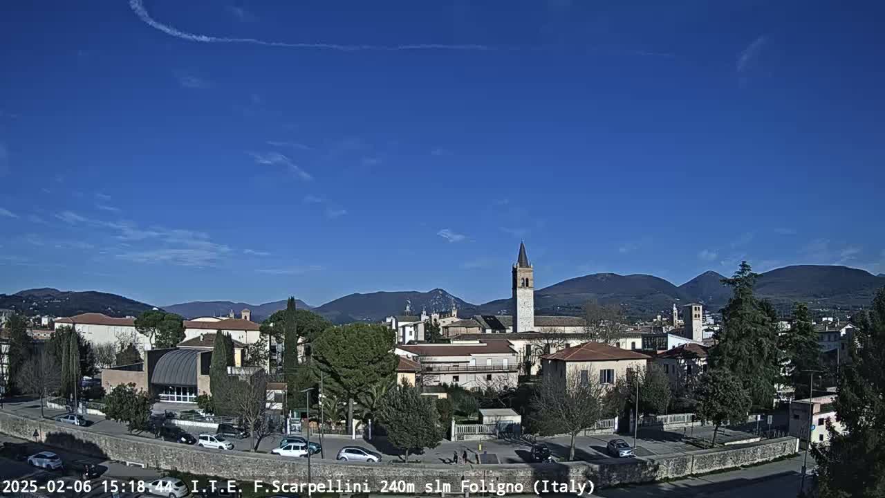 Foligno City Live Cam - Perugia, Umbria, Italy
