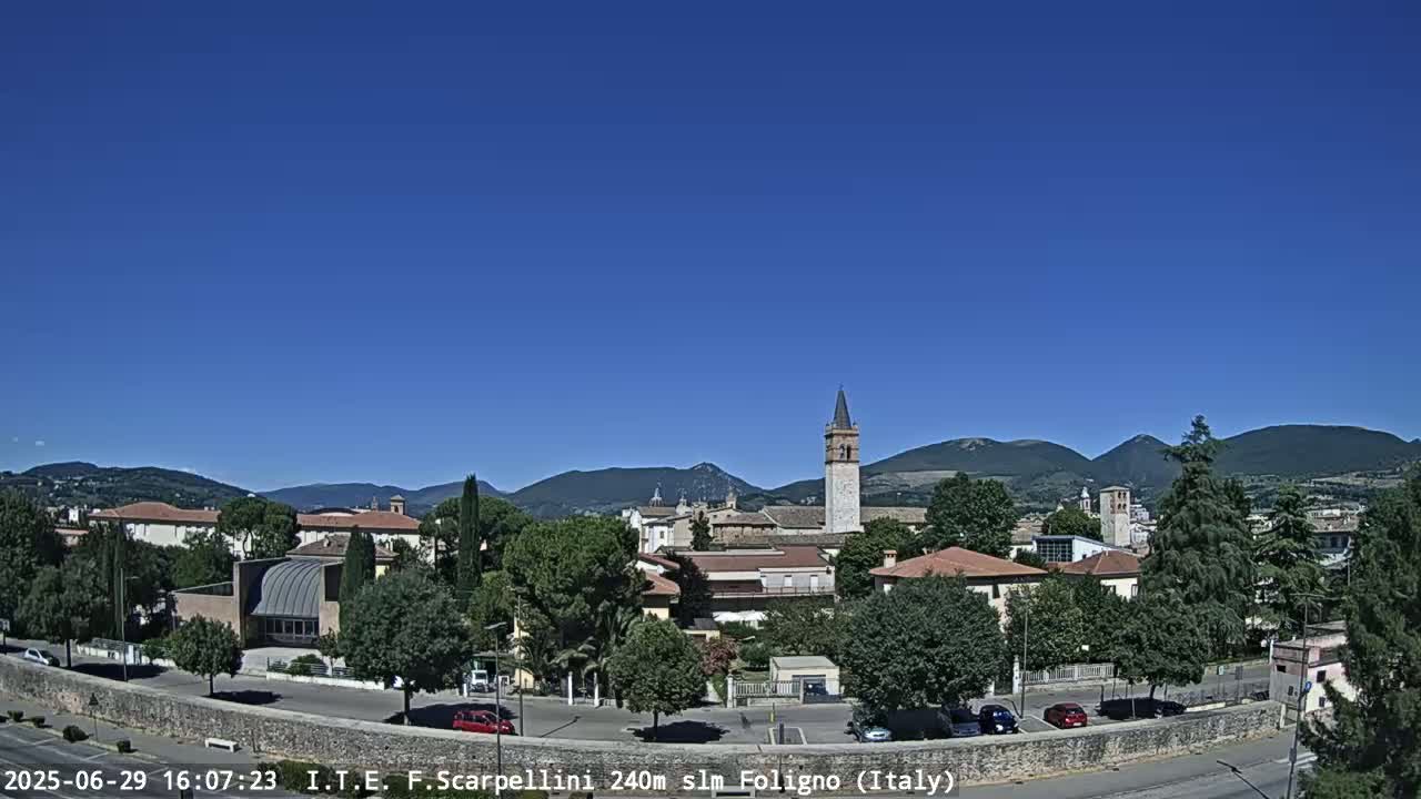 Foligno City Live Cam - Perugia, Umbria, Italy