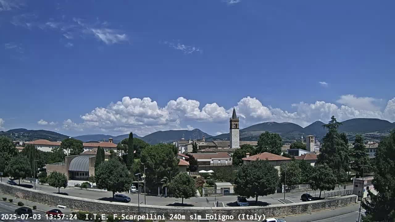 Foligno City Live Cam - Perugia, Umbria, Italy