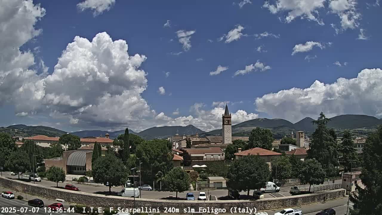 Foligno City Live Cam - Perugia, Umbria, Italy