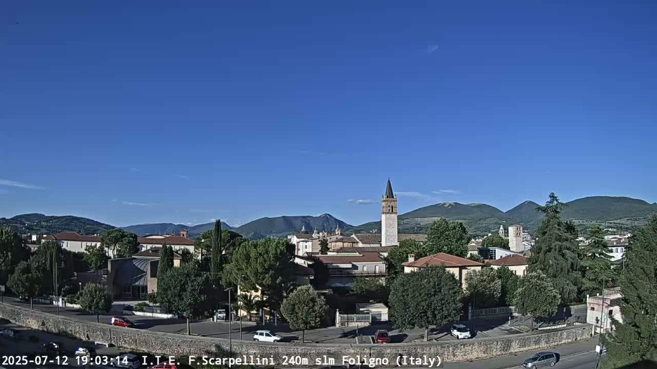 Foligno City Live Cam - Perugia, Umbria, Italy