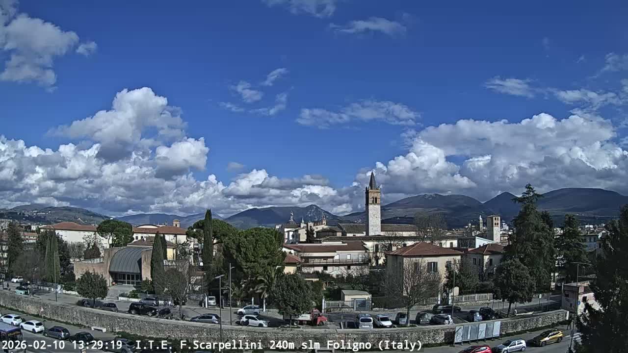 Foligno City Live Cam - Foligno, Perugia, Umbria, Italy