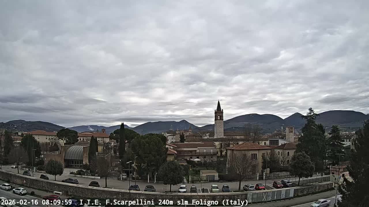 Foligno City Live Cam - Foligno, Perugia, Umbria, Italy
