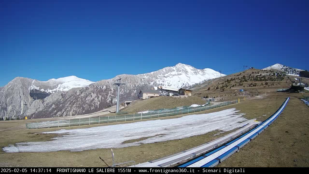 Frontignano, Ussita - Monte Bove Mount & Ski Slope Live Cam - Macerata, Marche, Italy