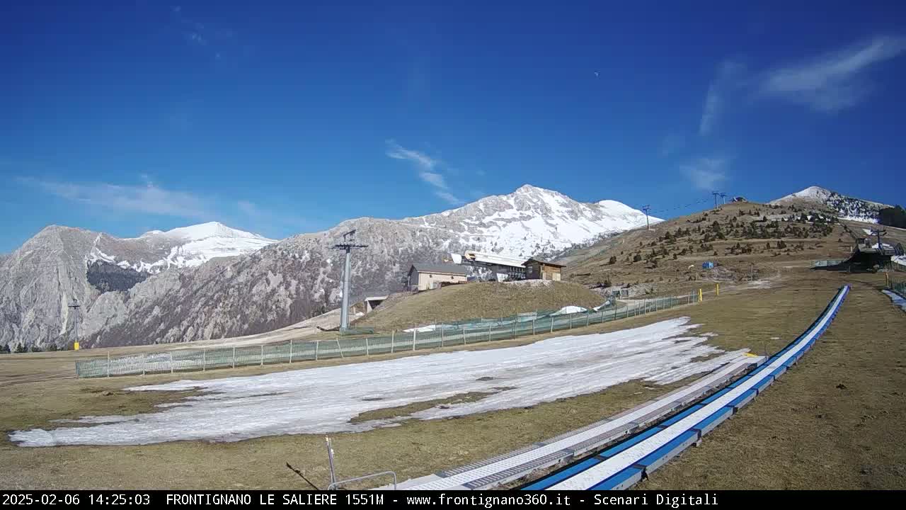 Frontignano, Ussita - Monte Bove Mount & Ski Slope Live Cam - Macerata, Marche, Italy