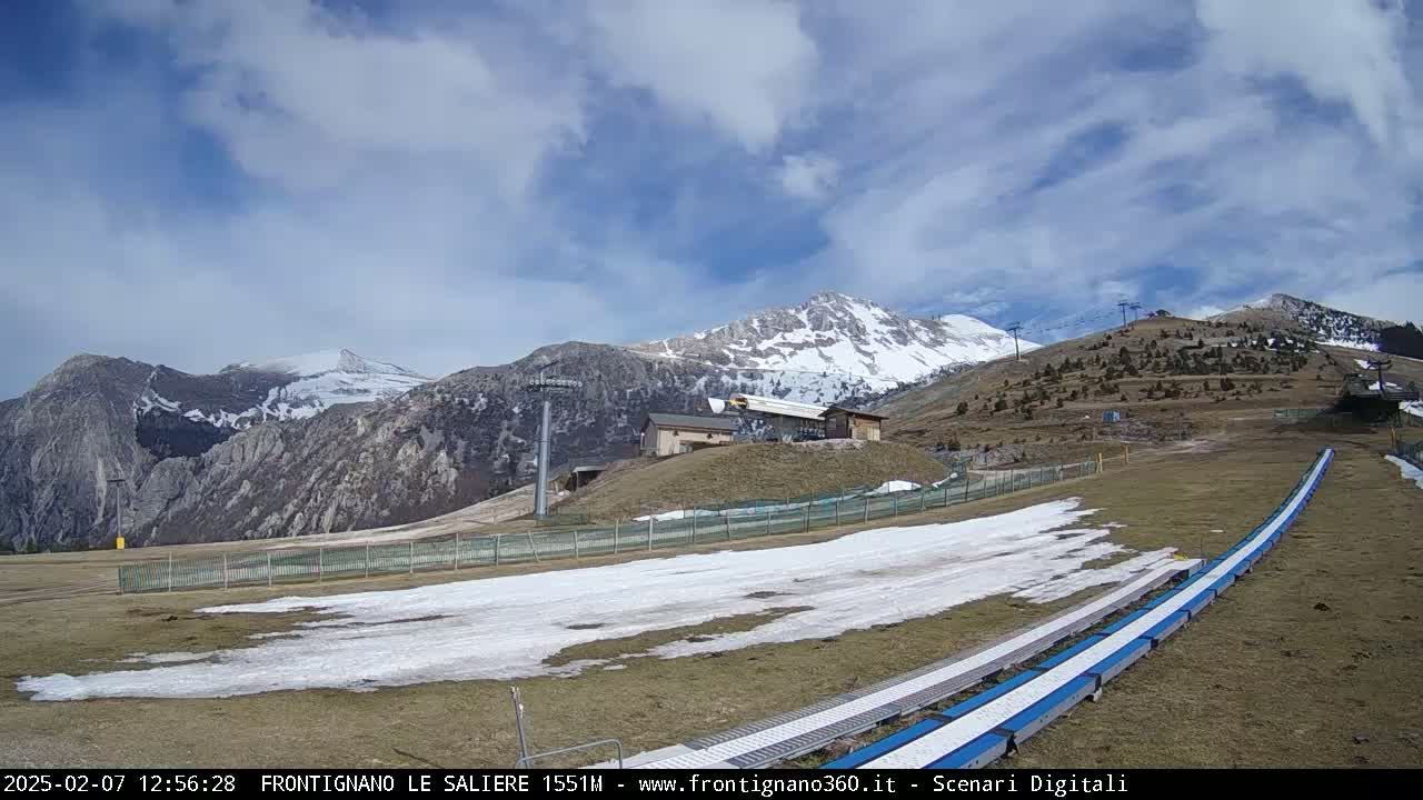 Frontignano, Ussita - Monte Bove Mount & Ski Slope Live Cam - Macerata, Marche, Italy