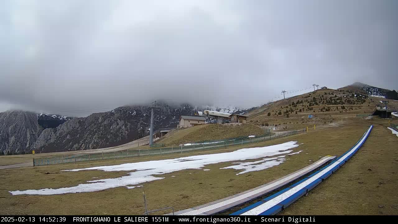 Frontignano, Ussita - Monte Bove Mount & Ski Slope Live Cam - Macerata, Marche, Italy
