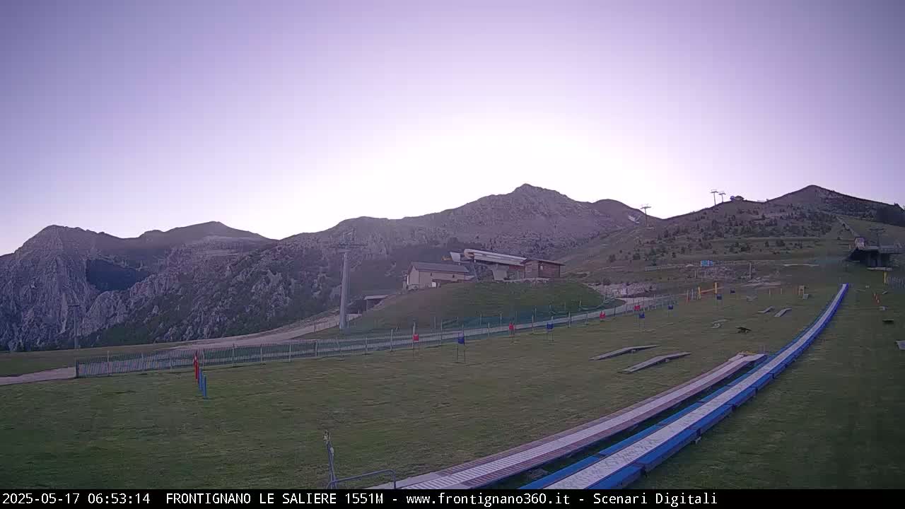 Frontignano, Ussita - Monte Bove Mount & Ski Slope Live Cam - Macerata, Marche, Italy
