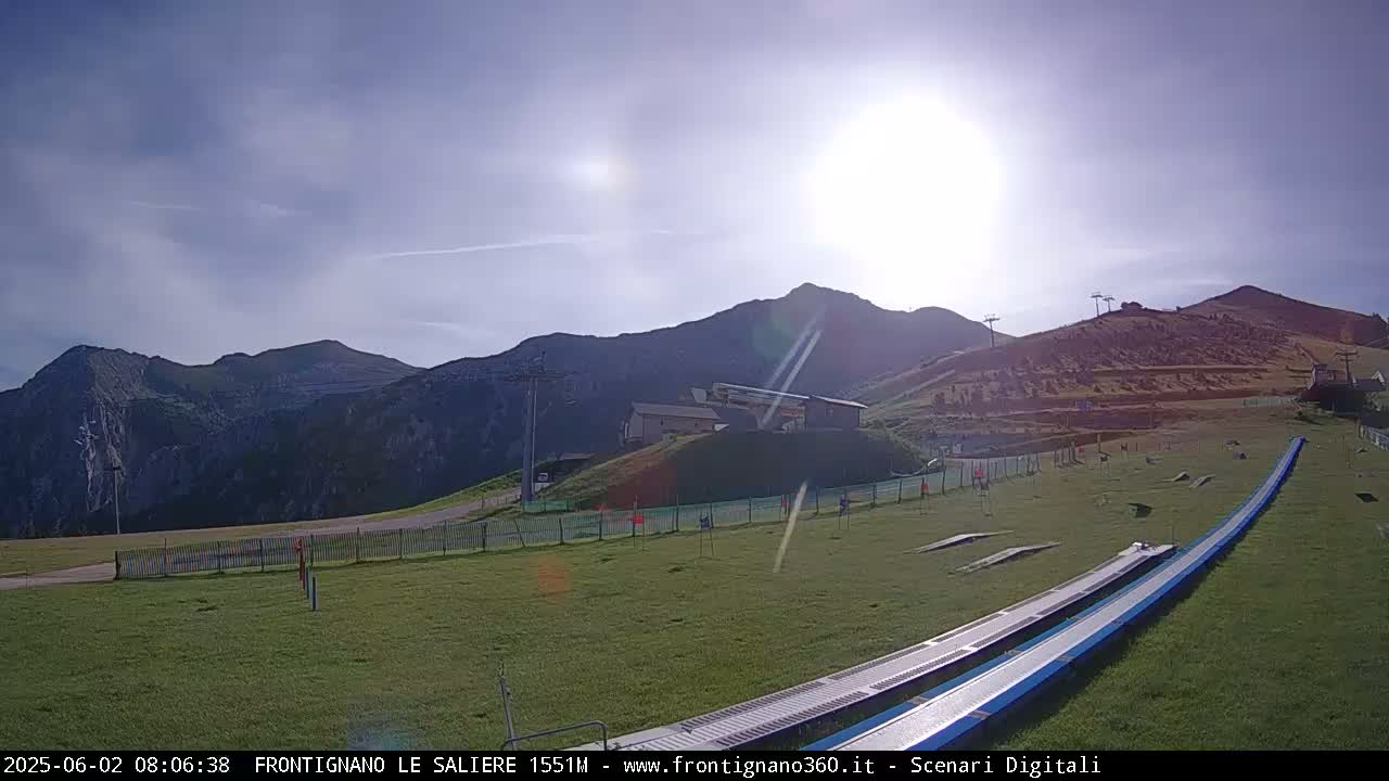 Frontignano, Ussita - Monte Bove Mount & Ski Slope Live Cam - Macerata, Marche, Italy