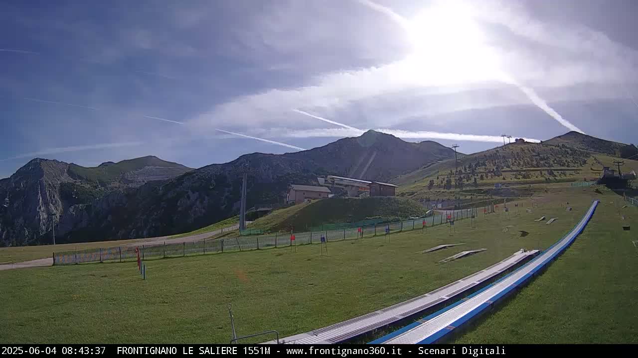 Frontignano, Ussita - Monte Bove Mount & Ski Slope Live Cam - Macerata, Marche, Italy