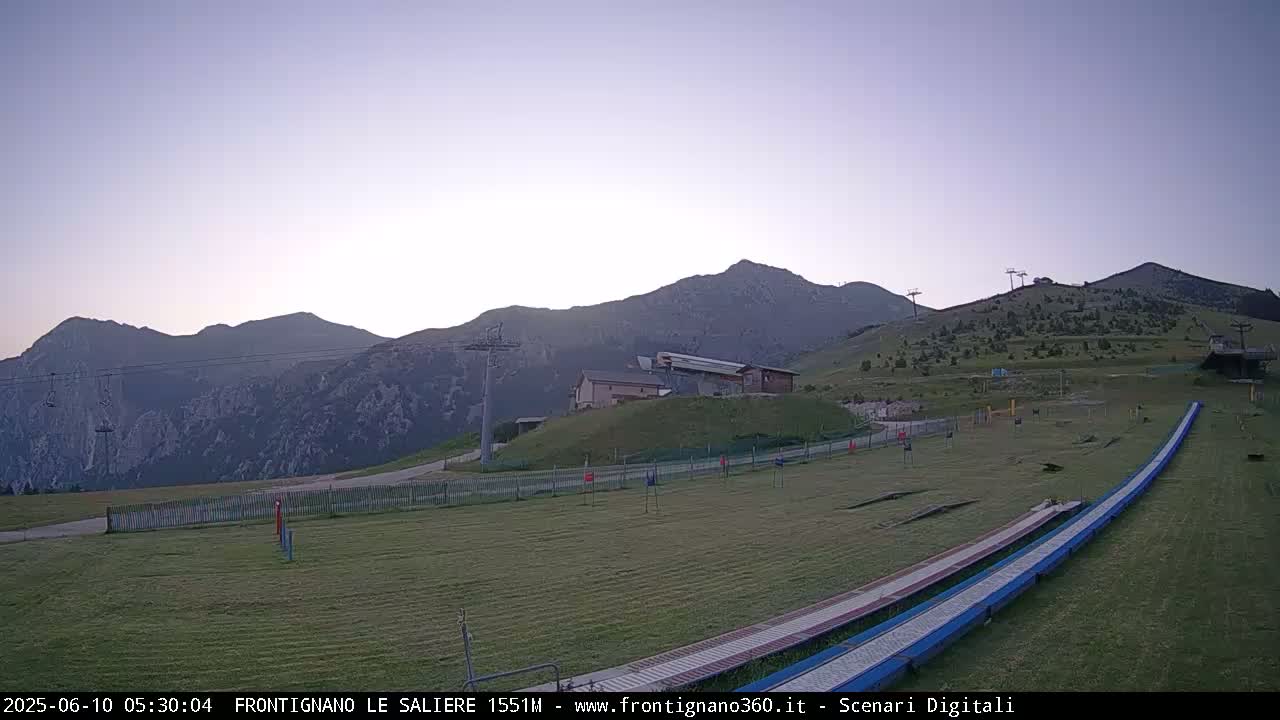 Frontignano, Ussita - Monte Bove Mount & Ski Slope Live Cam - Macerata, Marche, Italy