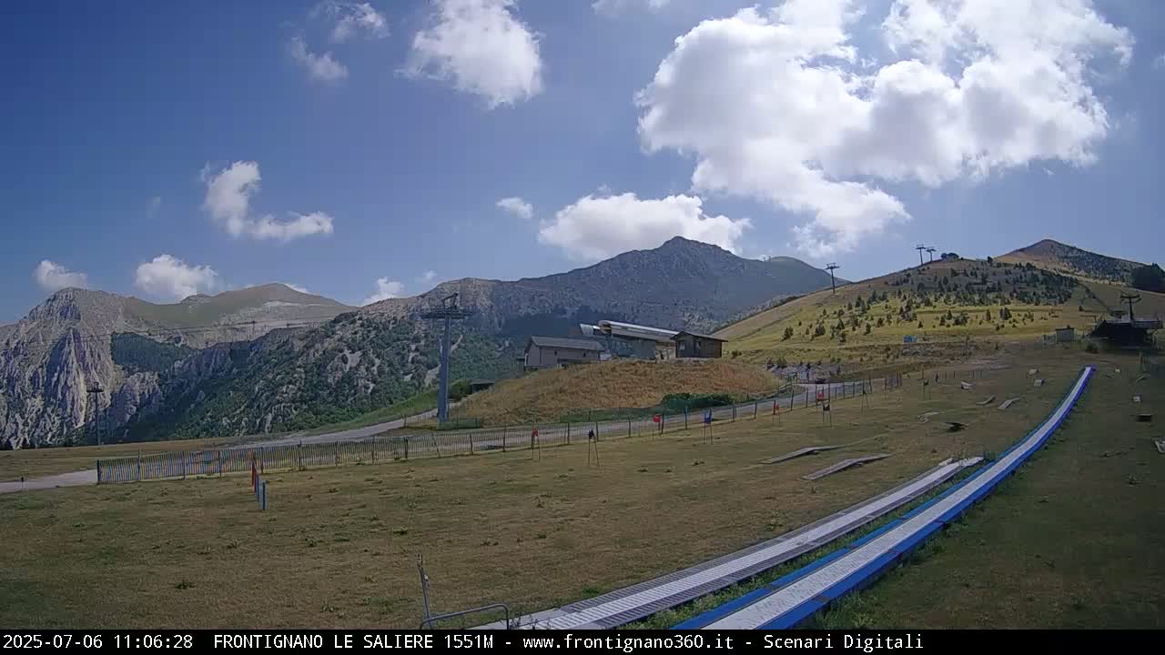 Frontignano, Ussita - Monte Bove Mount & Ski Slope Live Cam - Macerata, Marche, Italy