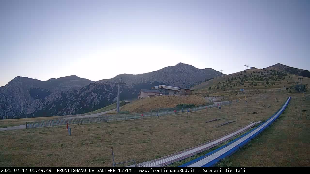 Frontignano, Ussita - Monte Bove Mount & Ski Slope Live Cam - Macerata, Marche, Italy
