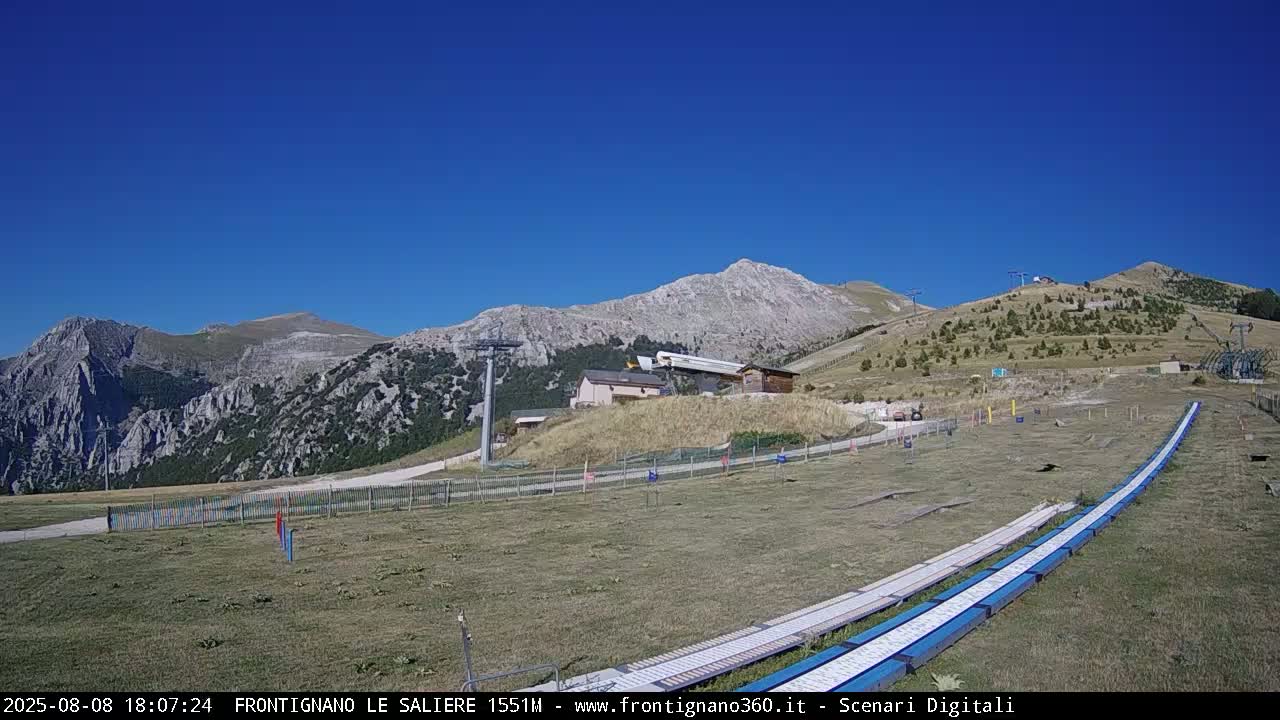 Frontignano, Ussita - Monte Bove Mount & Ski Slope Live Cam - Macerata, Marche, Italy