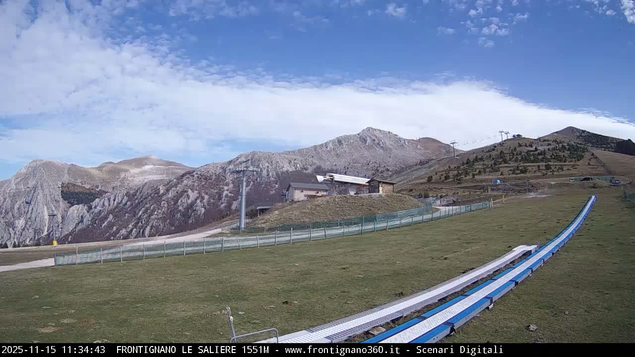 Frontignano, Ussita - Monte Bove Mount & Ski Slope Live Cam - Macerata, Marche, Italy