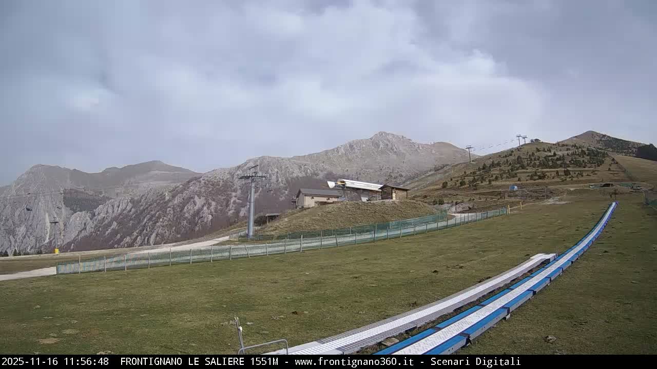 Frontignano, Ussita - Monte Bove Mount & Ski Slope Live Cam - Macerata, Marche, Italy