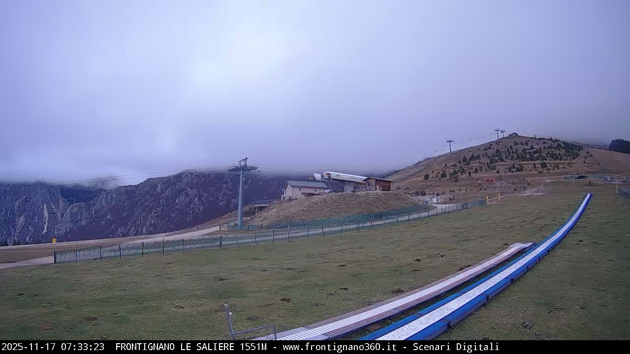Frontignano, Ussita - Monte Bove Mount & Ski Slope Live Cam - Macerata, Marche, Italy