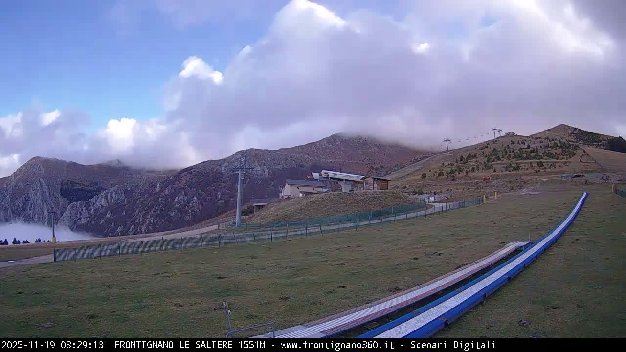 Frontignano, Ussita - Monte Bove Mount & Ski Slope Live Cam - Macerata, Marche, Italy