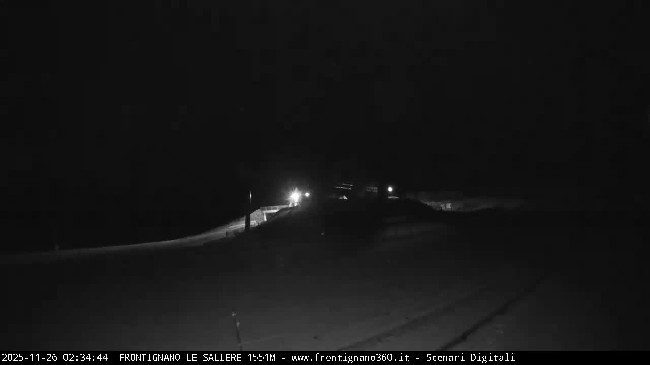 Frontignano, Ussita - Monte Bove Mount & Ski Slope Live Cam - Macerata, Marche, Italy