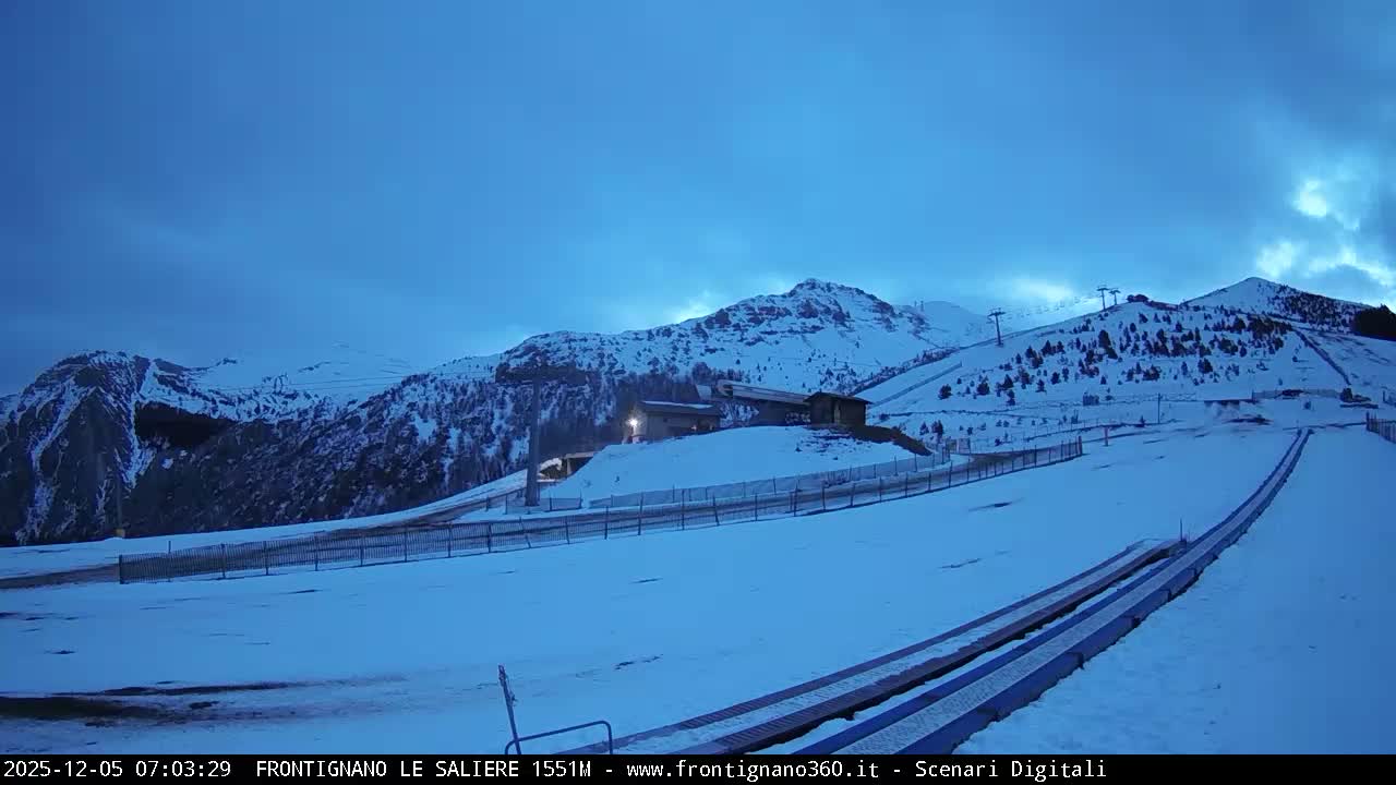 Frontignano, Ussita - Monte Bove Mount & Ski Slope Live Cam - Macerata, Marche, Italy