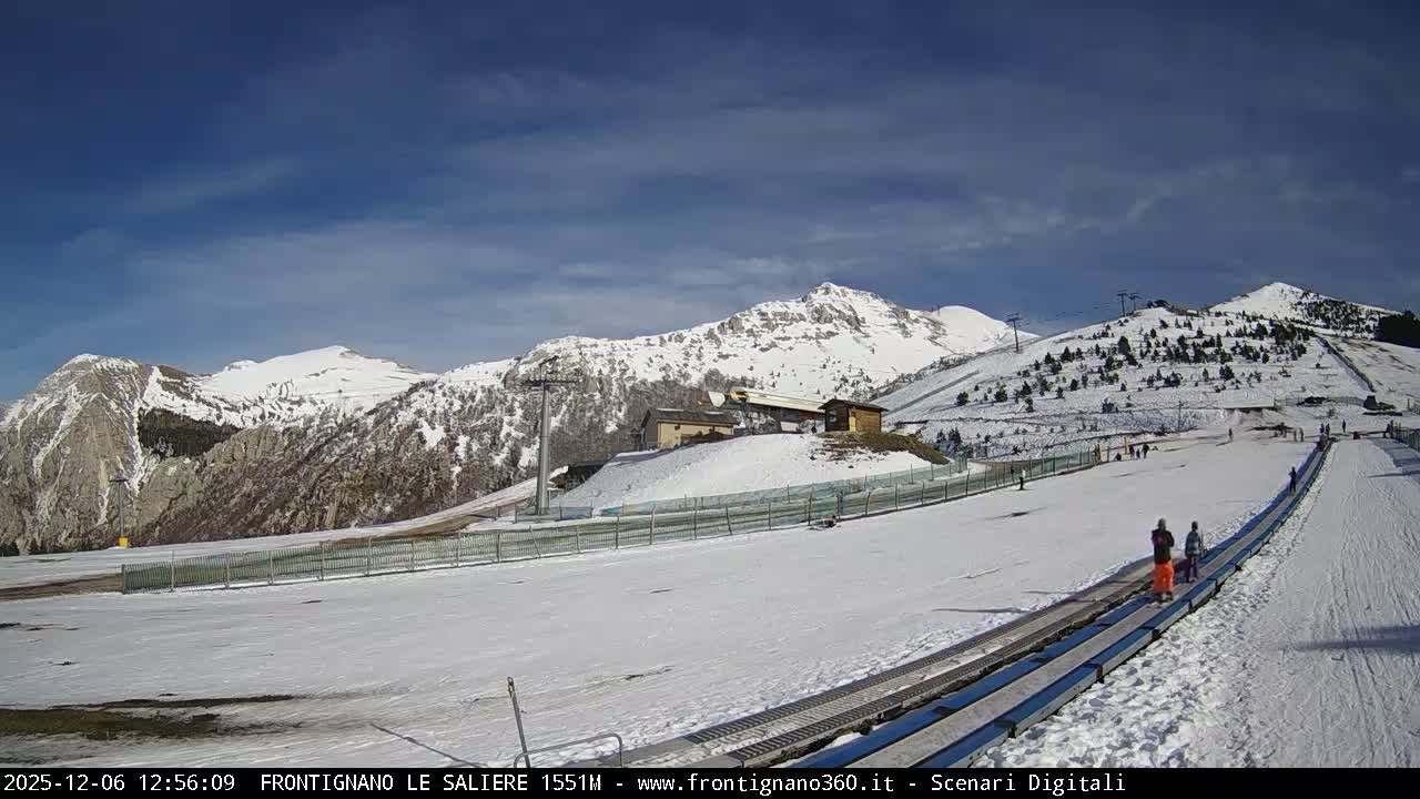 Frontignano, Ussita - Monte Bove Mount & Ski Slope Live Cam - Macerata, Marche, Italy