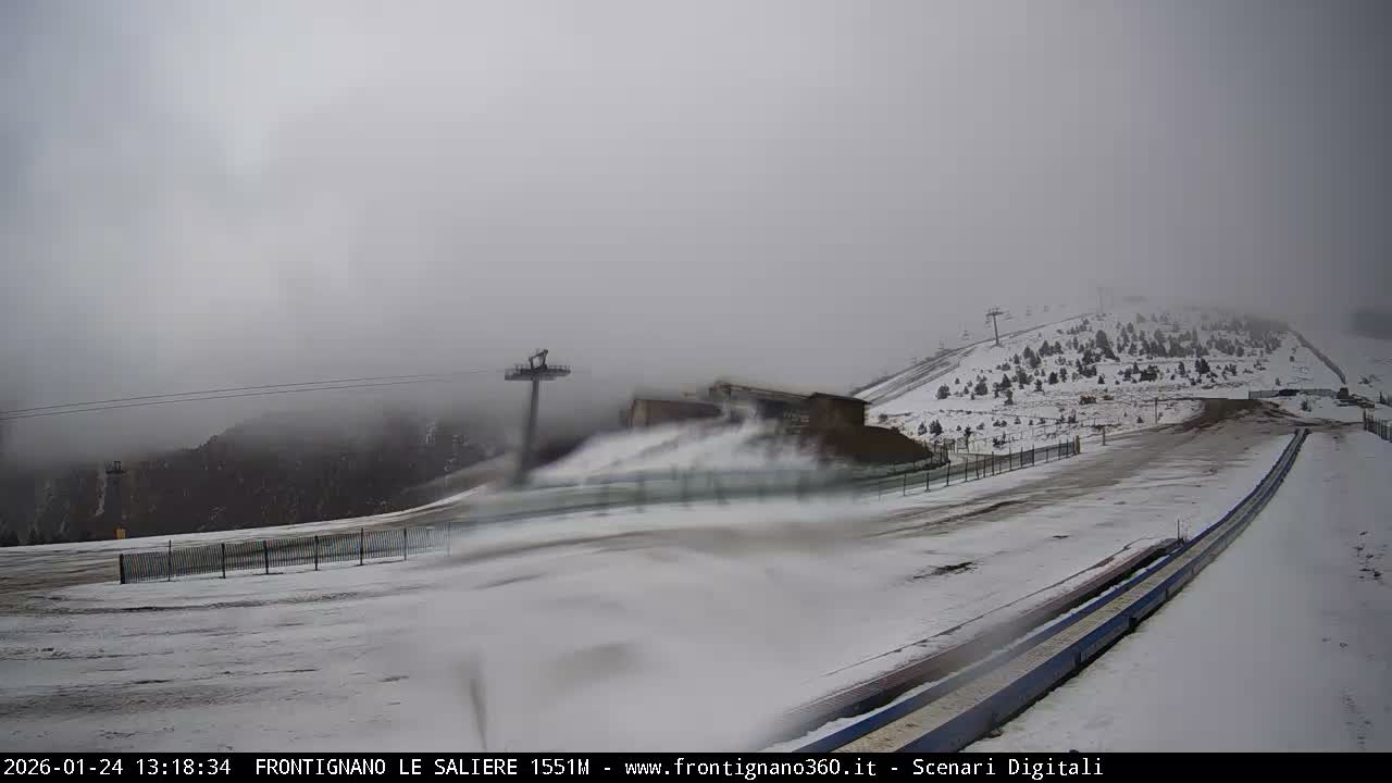 Frontignano, Ussita - Monte Bove Mount & Ski Slope Live Cam - Macerata, Marche, Italy