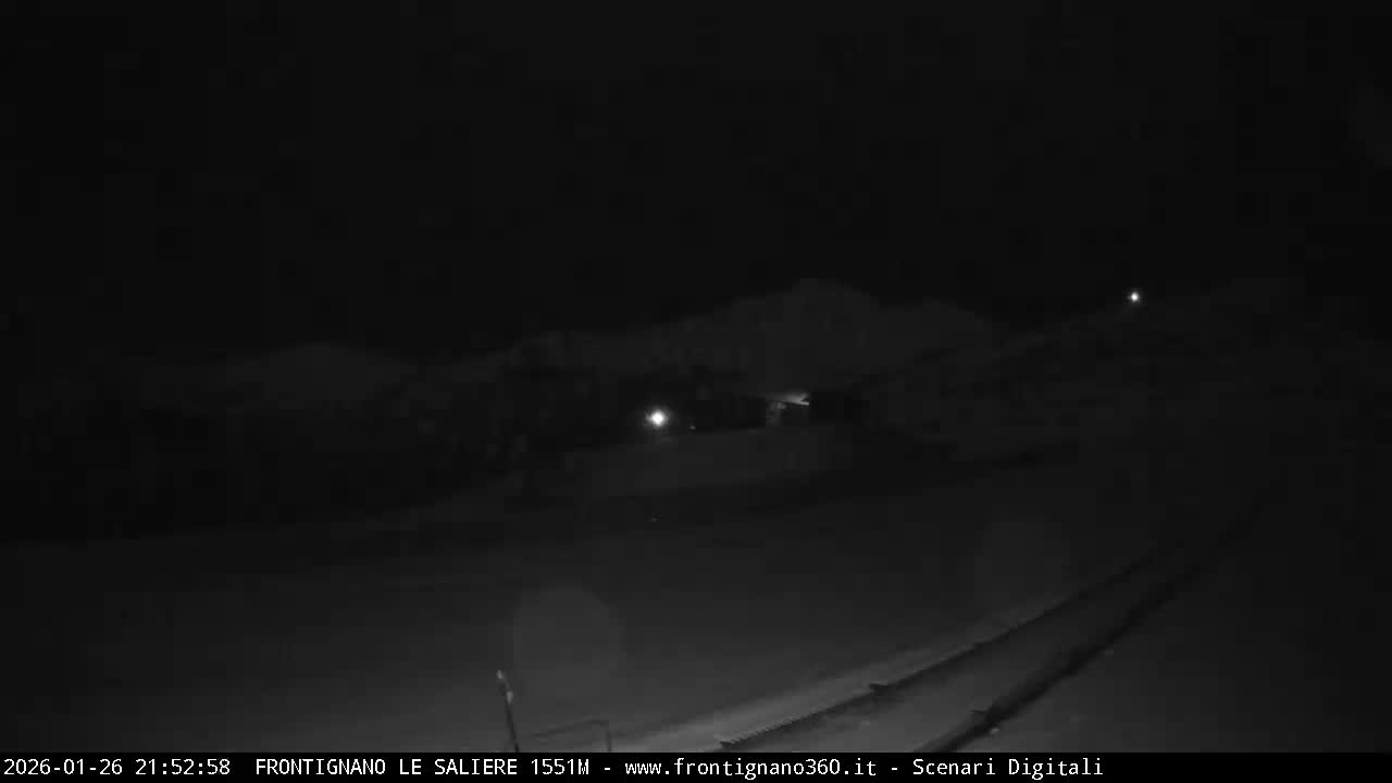 Frontignano, Ussita - Monte Bove Mount & Ski Slope Live Cam - Macerata, Marche, Italy