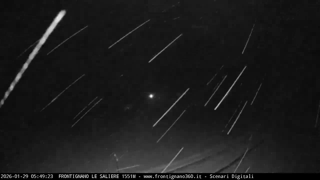 Frontignano, Ussita - Monte Bove Mount & Ski Slope Live Cam - Macerata, Marche, Italy