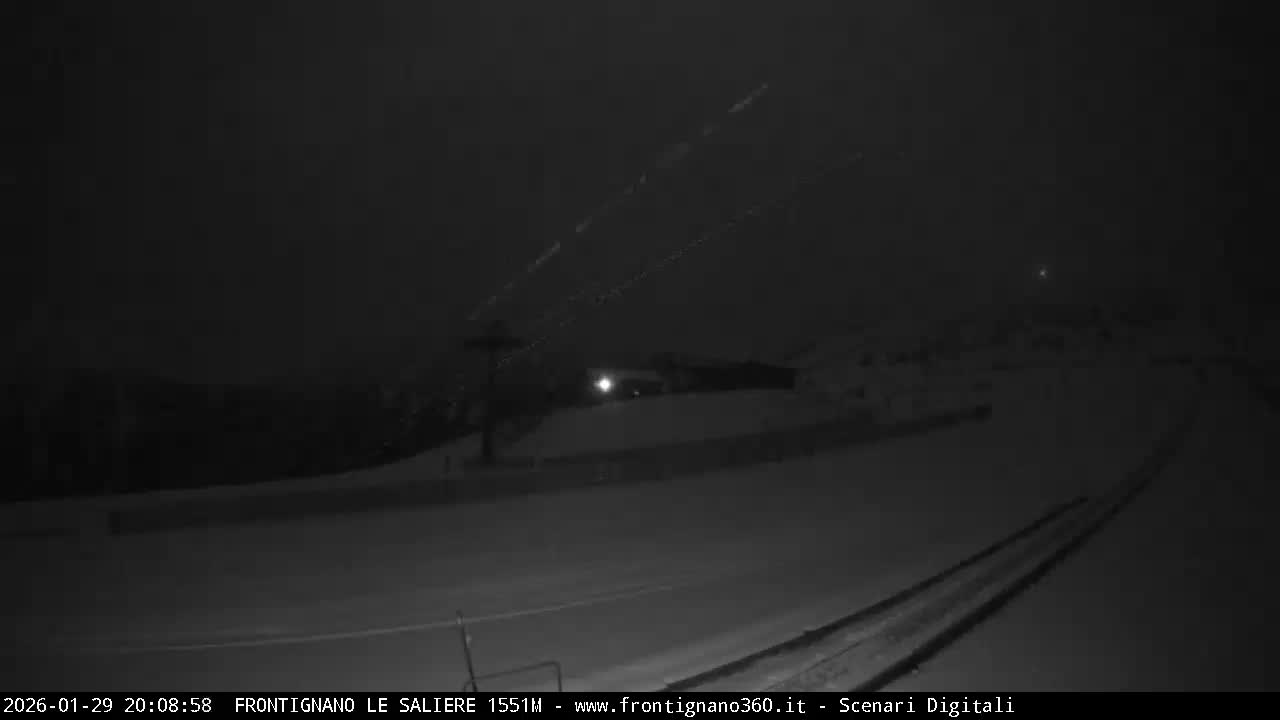Frontignano, Ussita - Monte Bove Mount & Ski Slope Live Cam - Macerata, Marche, Italy