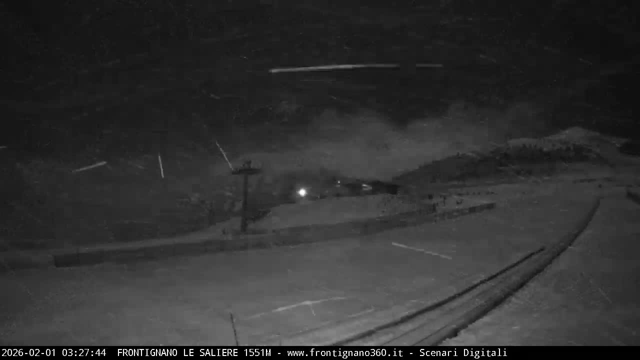 Frontignano, Ussita - Monte Bove Mount & Ski Slope Live Cam - Macerata, Marche, Italy