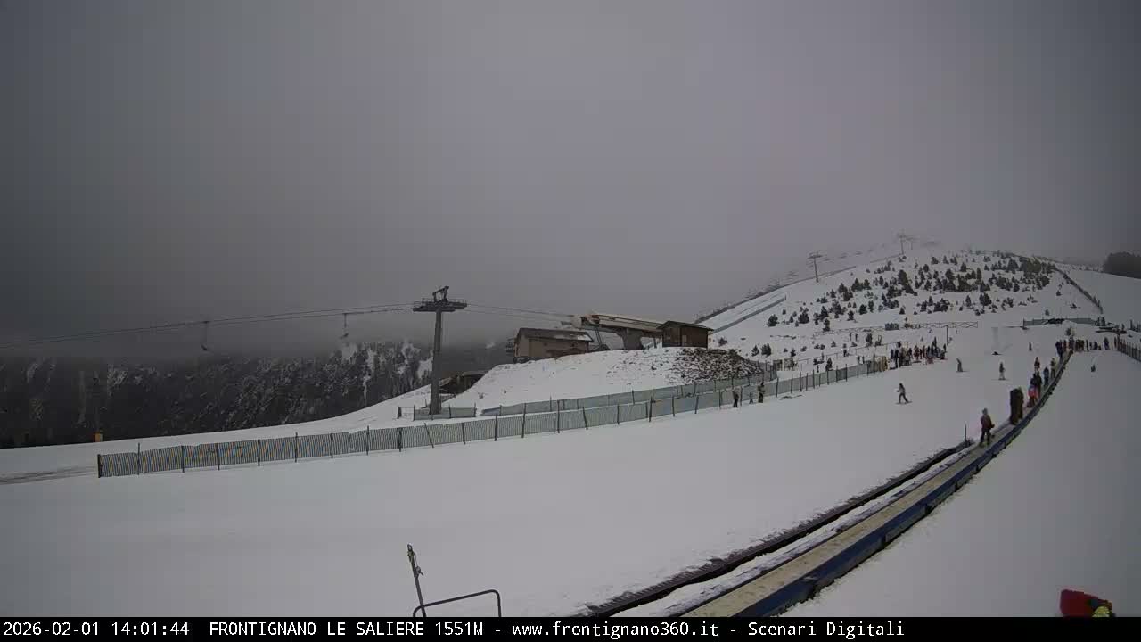 Frontignano, Ussita - Monte Bove Mount & Ski Slope Live Cam - Macerata, Marche, Italy