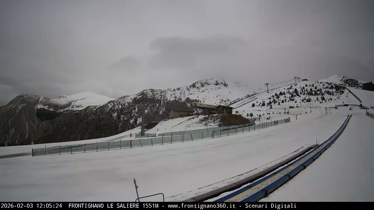 Frontignano, Ussita - Monte Bove Mount & Ski Slope Live Cam - Macerata, Marche, Italy