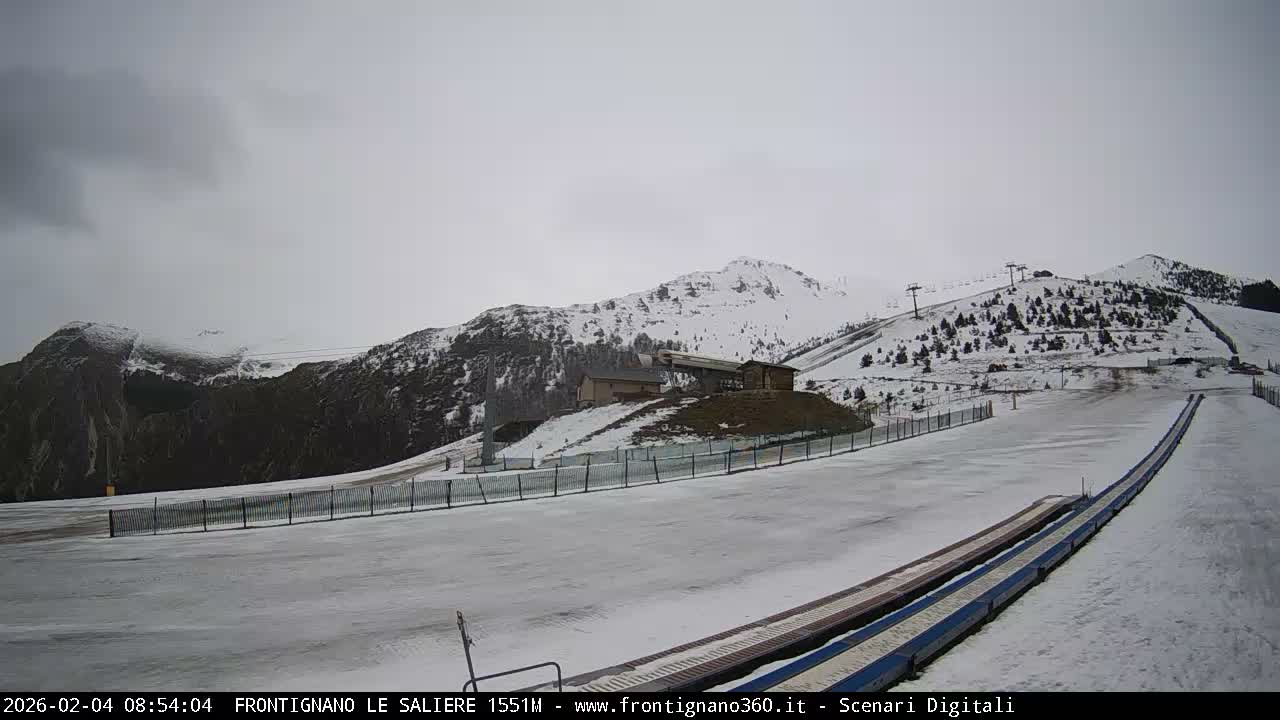 Frontignano, Ussita - Monte Bove Mount & Ski Slope Live Cam - Macerata, Marche, Italy